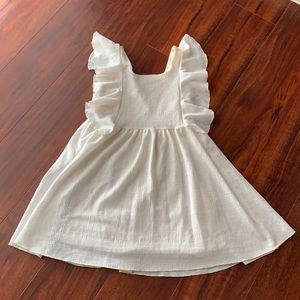 Zara white summer dress